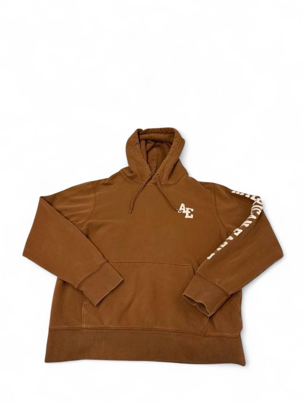 American Eagle Outfitters Brown Men's Pullover Hoodie